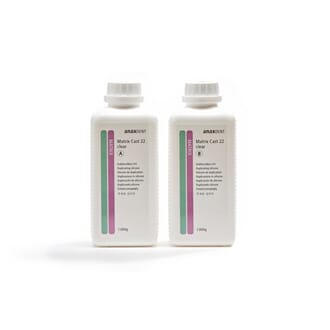 Matrix Cast 22 A+B clear 2 kg Gebinde