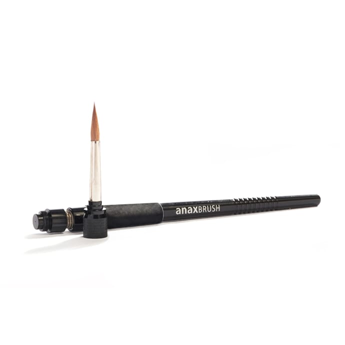 anaxbrush Kolinsky 4er black