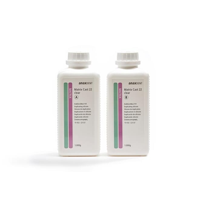Matrix Cast 22 A+B clear 2 kg Gebinde